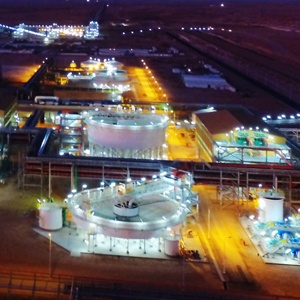 公司承建的磷矿选矿项目