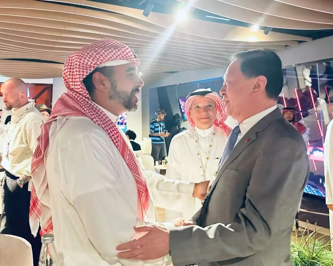 常华大使出席2025年电竞世界杯开幕式