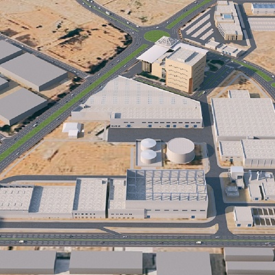 沙特国王大学基础设施及配套搬迁项目效果图