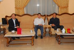  驻沙特使馆经商参处组织在沙中资企业2011年新春团拜活动