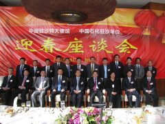  驻沙特使馆领导春节前慰问在沙中资企业员工