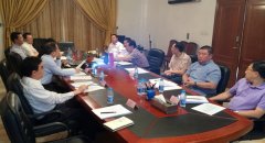 沙特中资企业协会召开2014年第一次理事会议