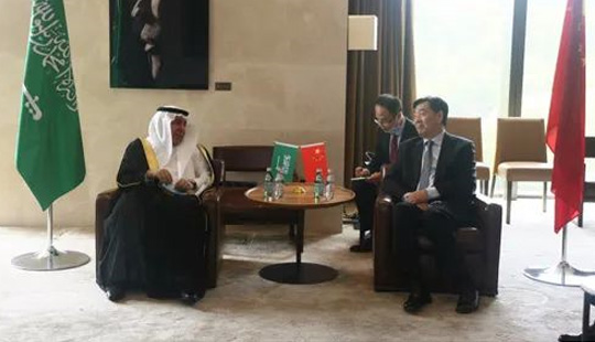 庆祝中沙建交30周年｜中国政府中东问题特使翟隽出席沙特驻华使馆招待会