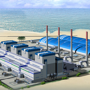 迪拜哈斯彦4x660MW清洁燃煤电站