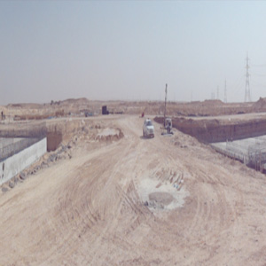 利雅得工业城之饮用、消防水箱（32900 M3）全景图