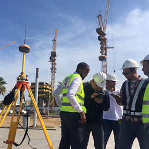 中海达毫米级精度GNSS卫星接收机iRTK5用于沙特土地测量