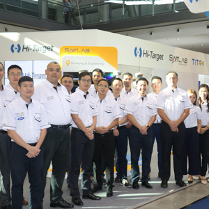 中海达员工在2019InterGEO合影