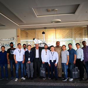 迪拜Sat-Live 移动激光扫描制图路演